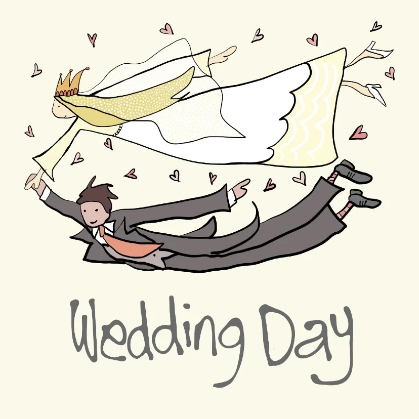 Wedding Bliss greetings card
