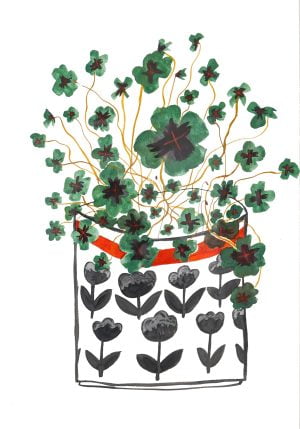 Lucky Clover print