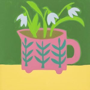 Sunshine Snowdrops print