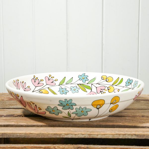 Hand-decorated personalised fruit bowl by Thea Cutting, Gallery Thea