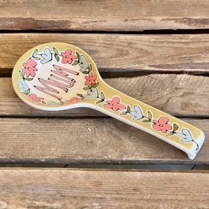 Personalised ceramic spoon rest by Thea Cutting, Gallery Thea