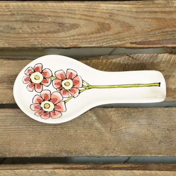 Personalised medium spoon rest by Thea Cutting, Gallery Thea