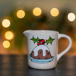 Christmas pudding jug