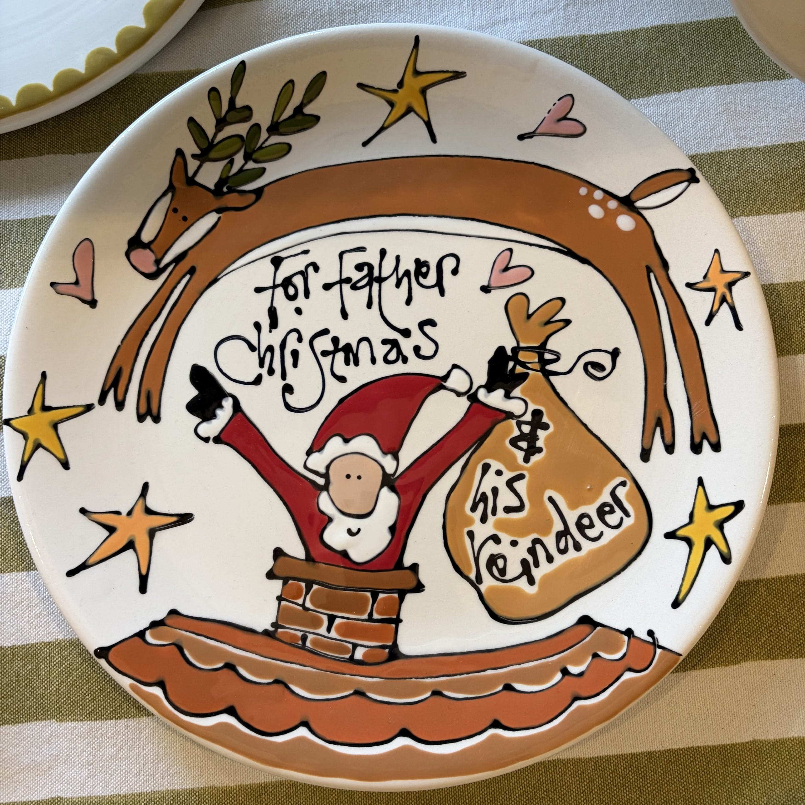 Santa plate
