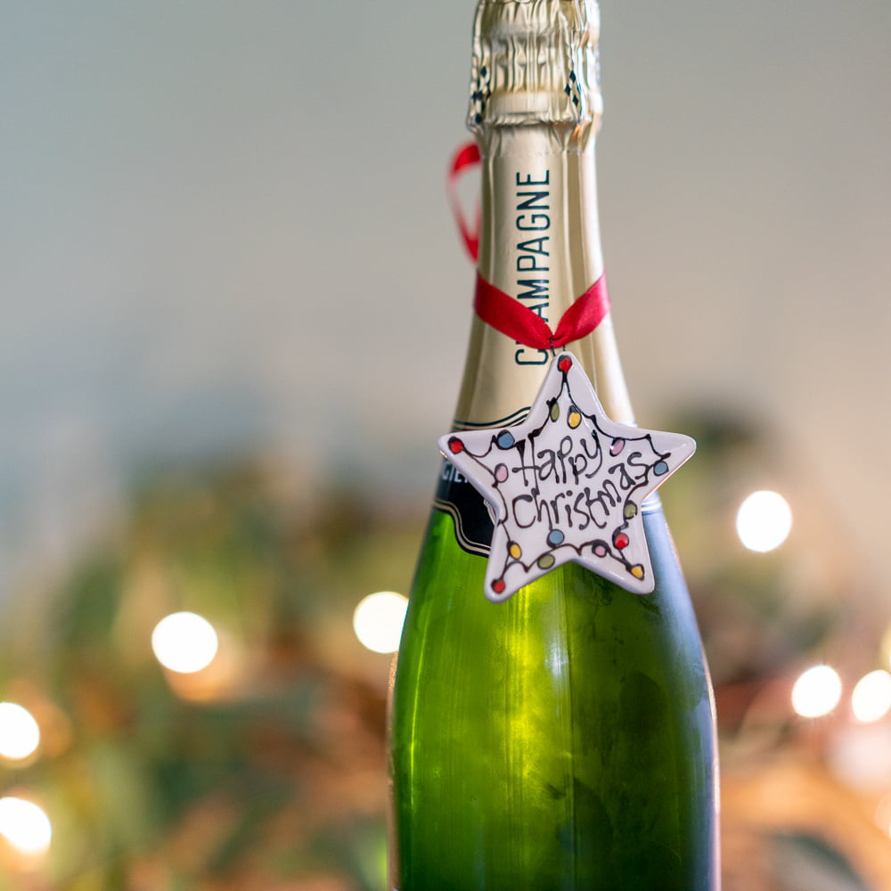 Father Christmas Hanging Star