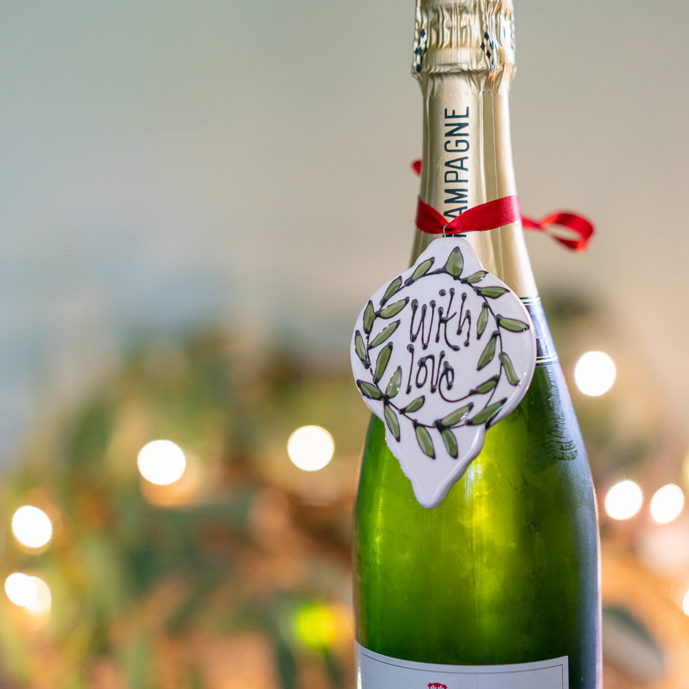 Hanging Flat Retro Bauble