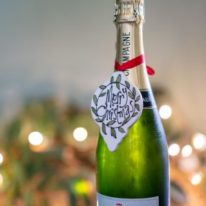 Hanging Flat Retro Bauble