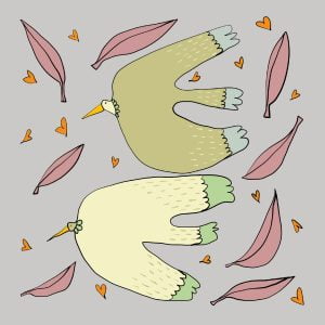 Just The Two of Us print by Thea Cutting