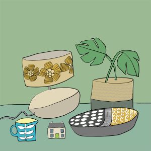 Lovely New Home print by Thea Cutting, Gallery Thea