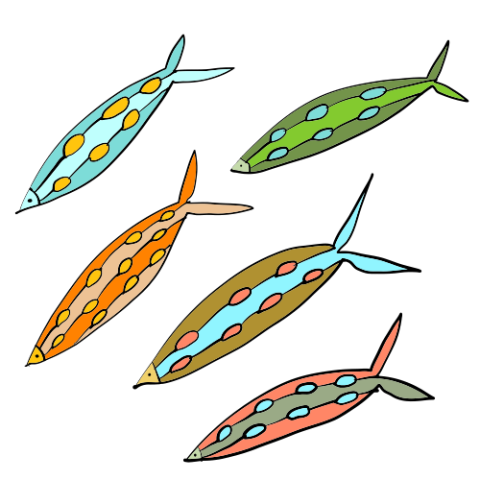 Retro Fish Design