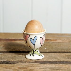 Heart Flowers Egg Cup by Thea Cutting, Gallery Thea