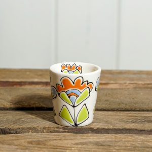 Retro Flower Egg Cup by Thea Cutting, Gallery Thea
