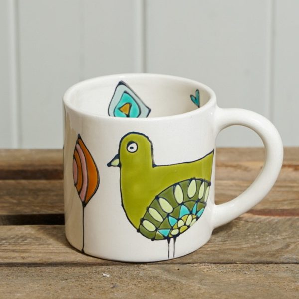 Retro Bird Mug by Thea Cutting, Gallery Thea