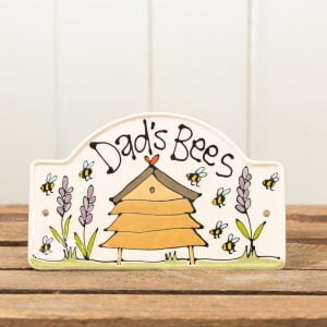 Dad's Bees plaque by Thea Cutting, Gallery Thea