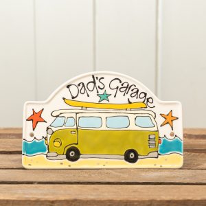 Garage plaque by Thea Cutting, Gallery Thea