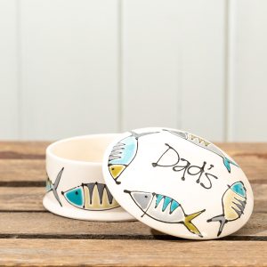 Large ceramic box for Dad by Thea Cutting, Gallery Thea