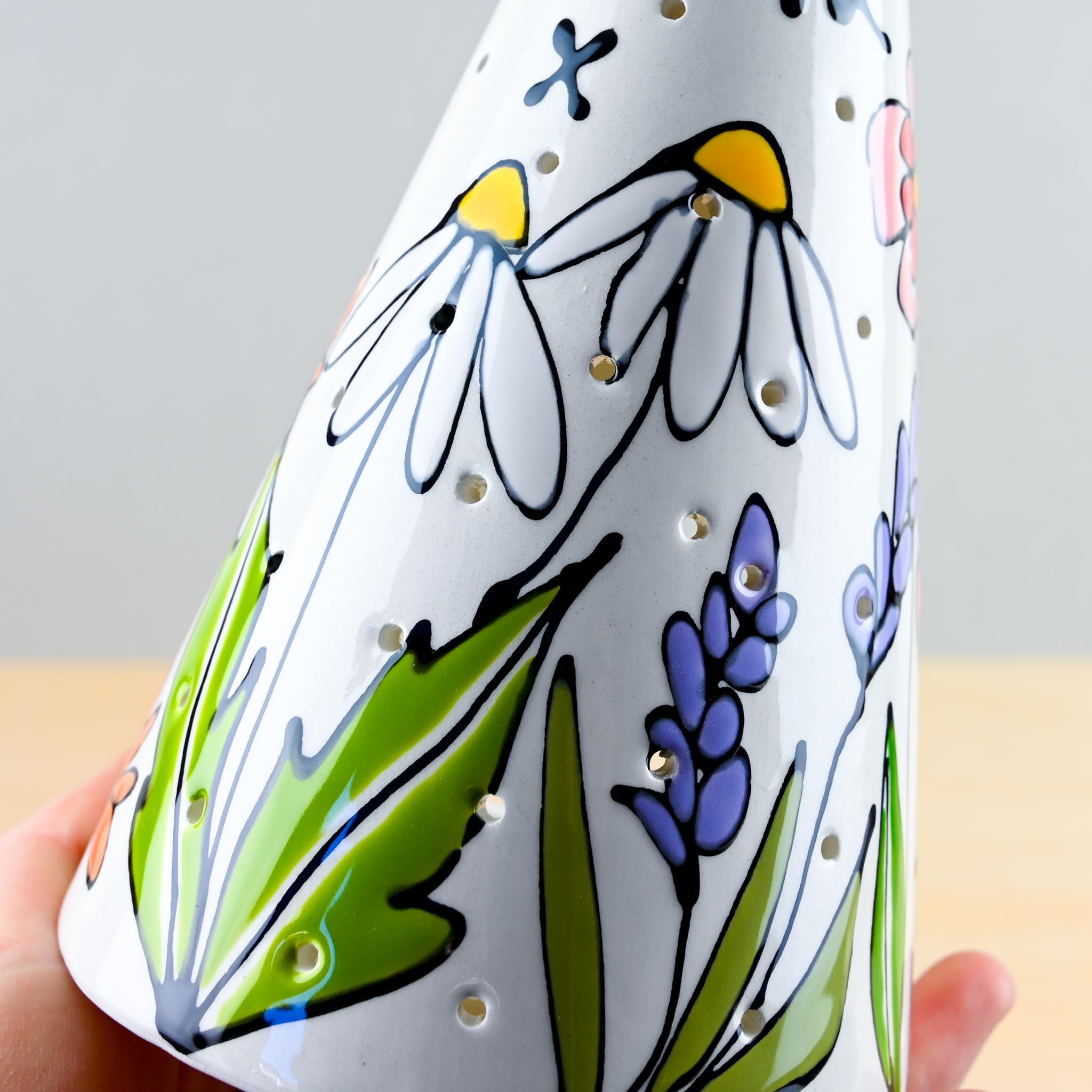 Flower Tea Light Holder - Image 5