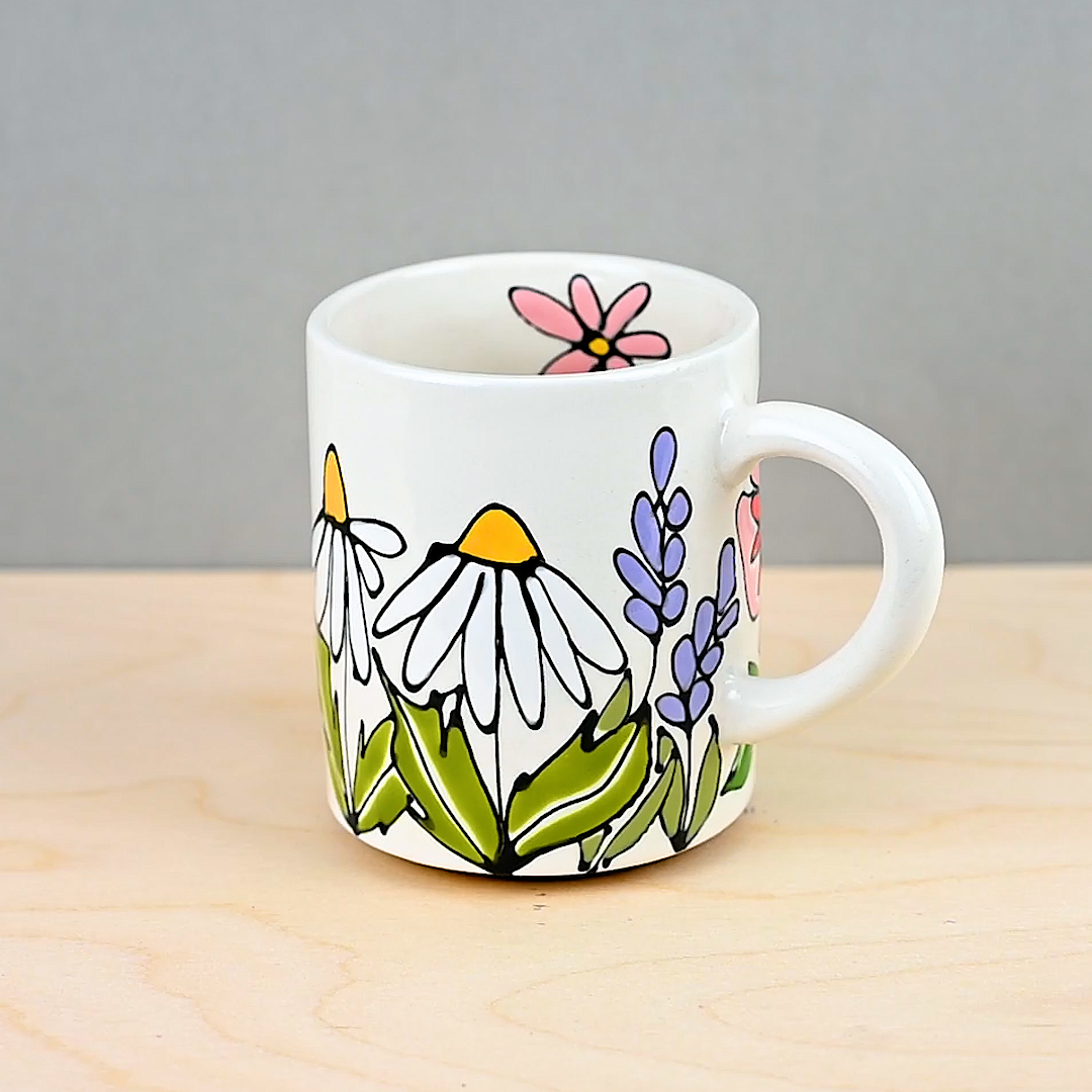 Flower Mug - Large - Image 3