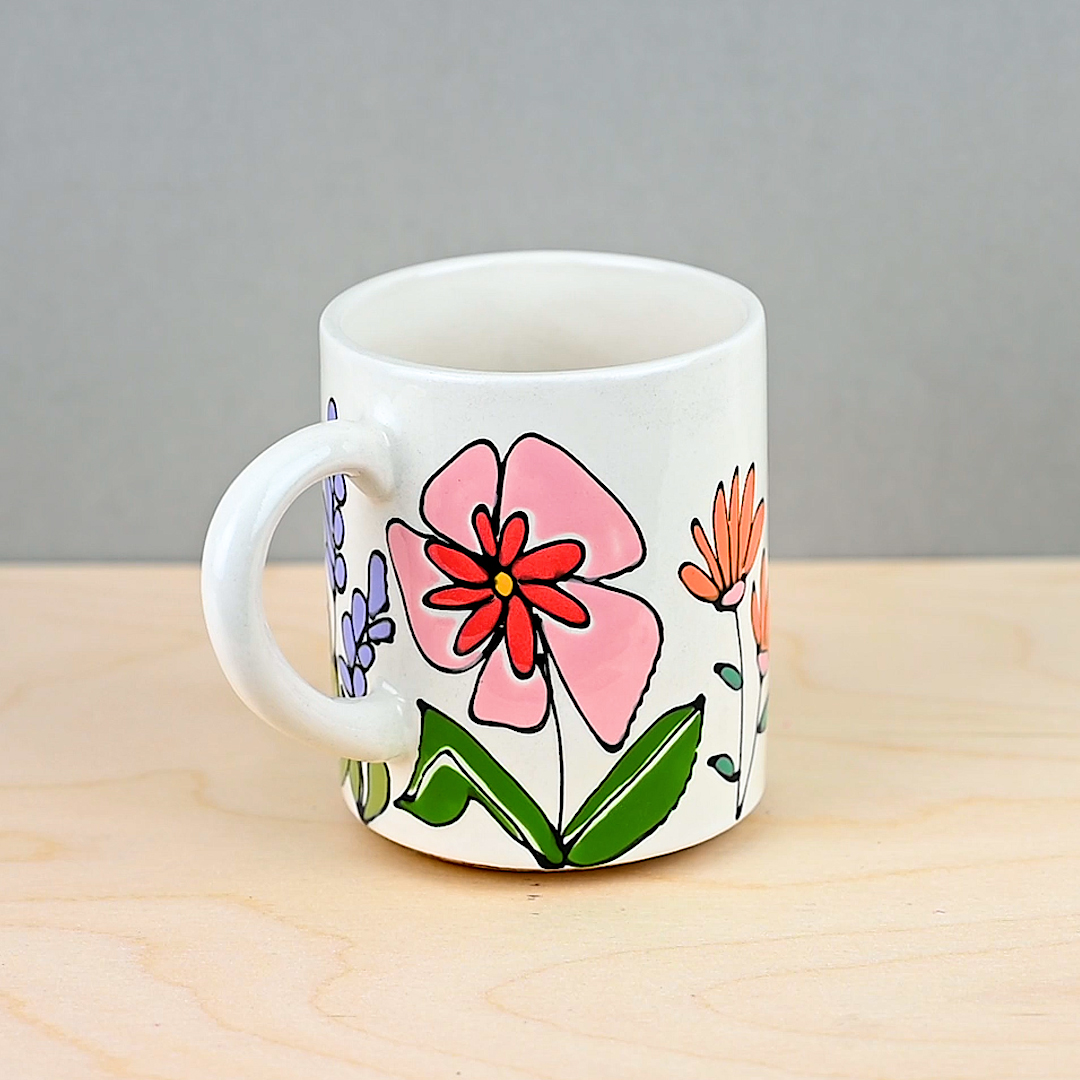 Flower Mug - Large - Image 4