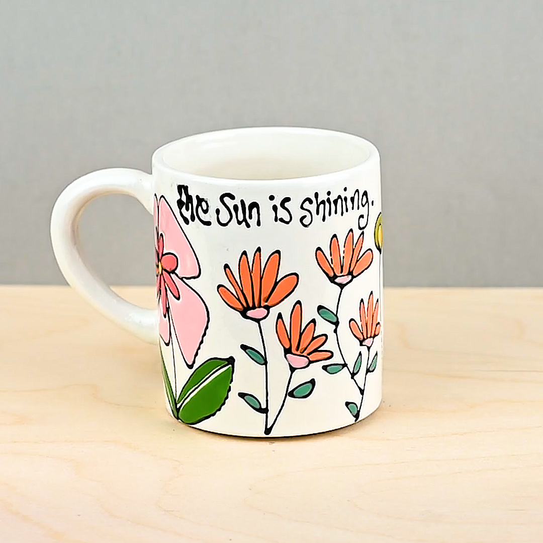 Flower Mug - Large - Image 2