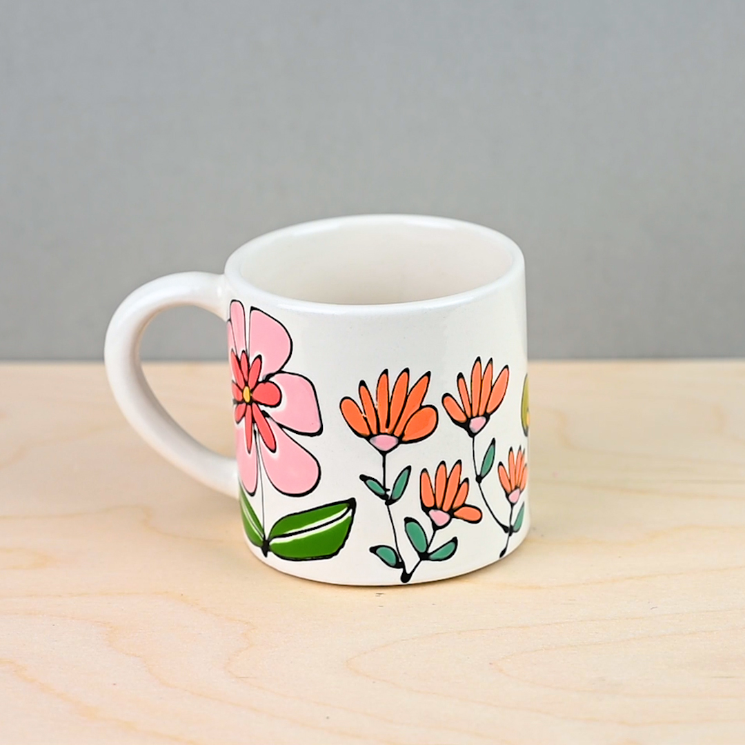 Flower Mug - Medium - Image 2