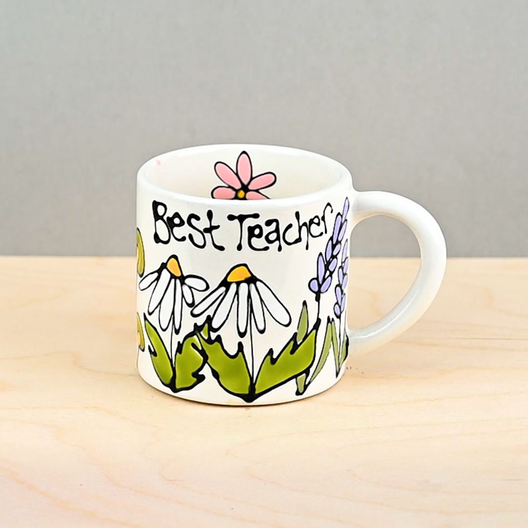 Flower Mug - Medium - Image 5
