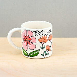 Flower Mug - Medium