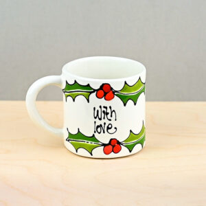 Holly Mug - Medium