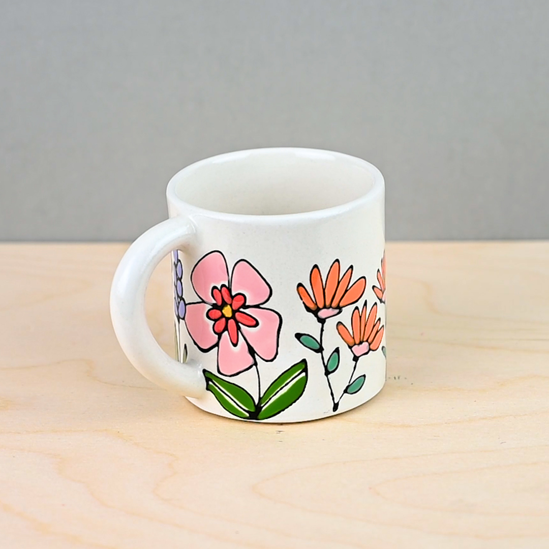 Flower Mug - Small - Image 2