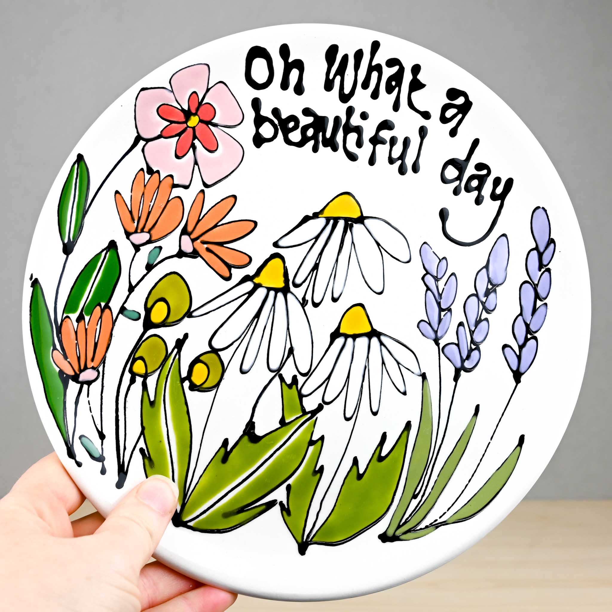 Flower Plate - Medium - Image 4