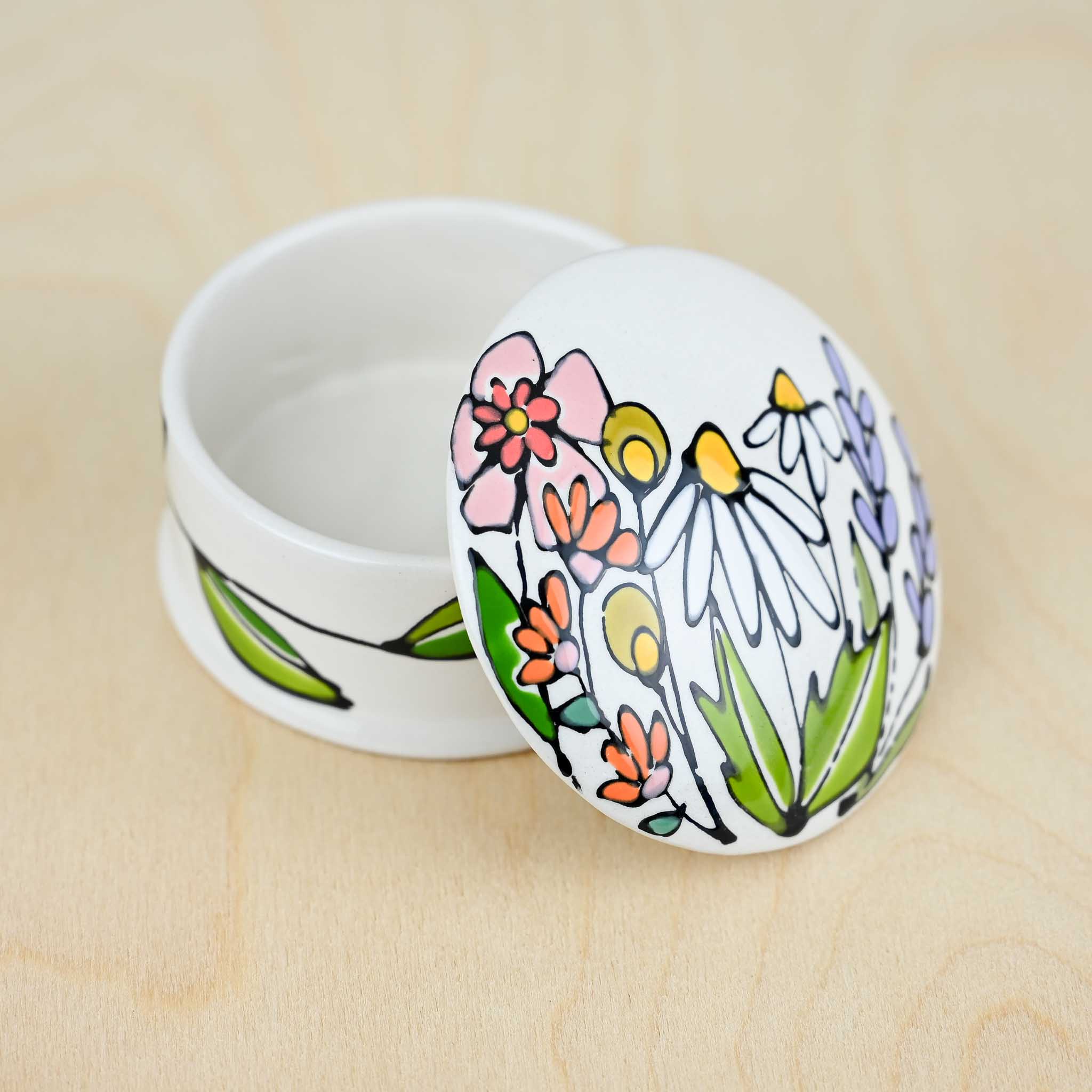 Flower Trinket Box - Medium - Image 2