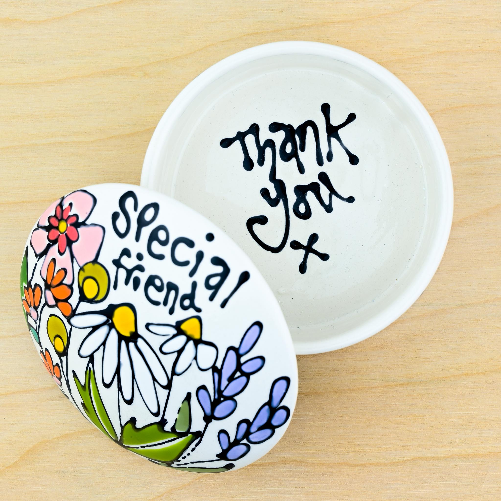 Flower Trinket Box - Medium - Image 4