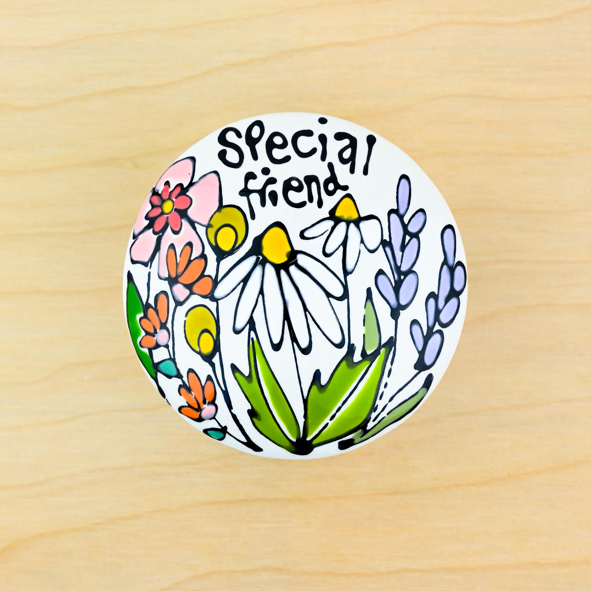 Flower Trinket Box - Medium - Image 3
