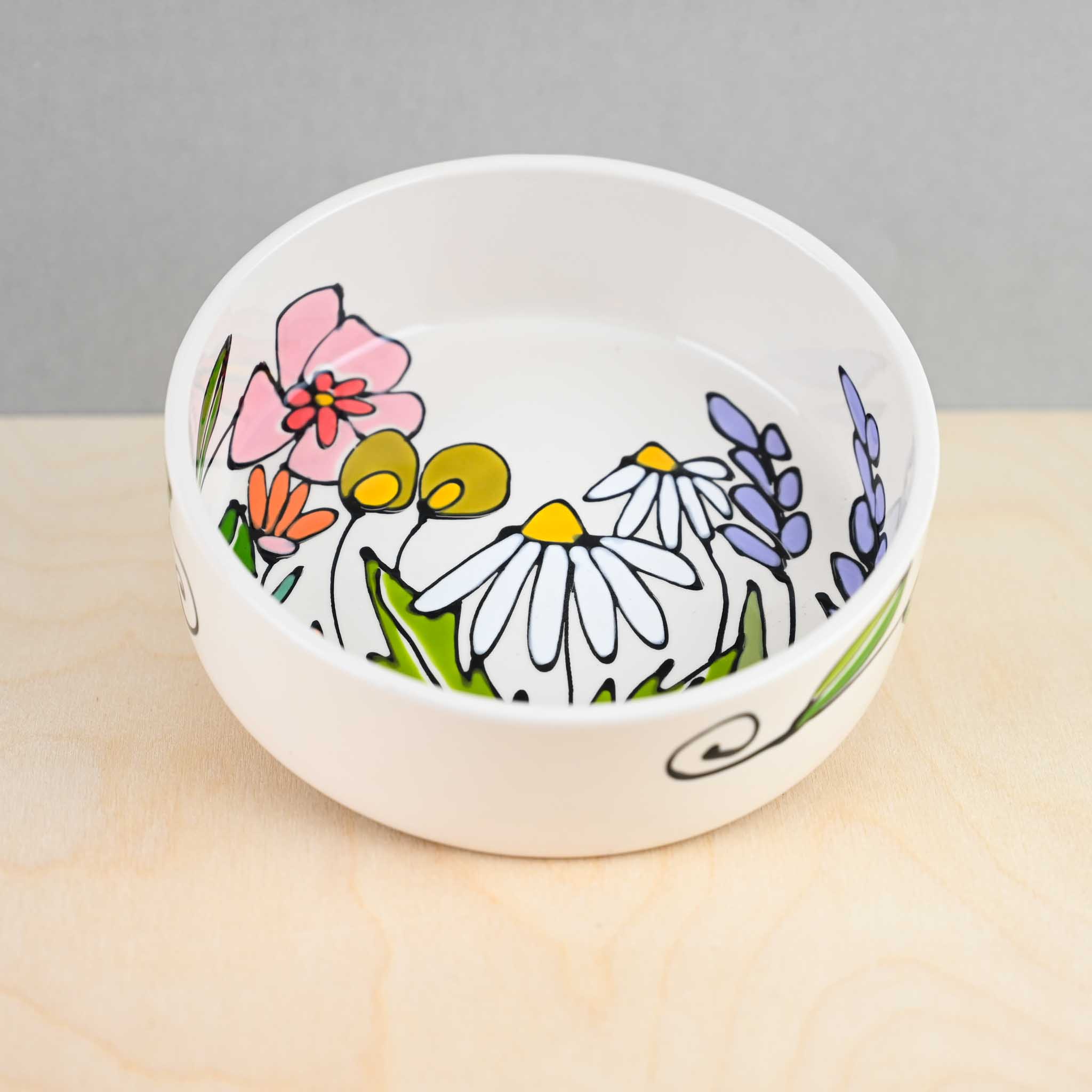 Flower Pet Bowl - Medium - Image 3