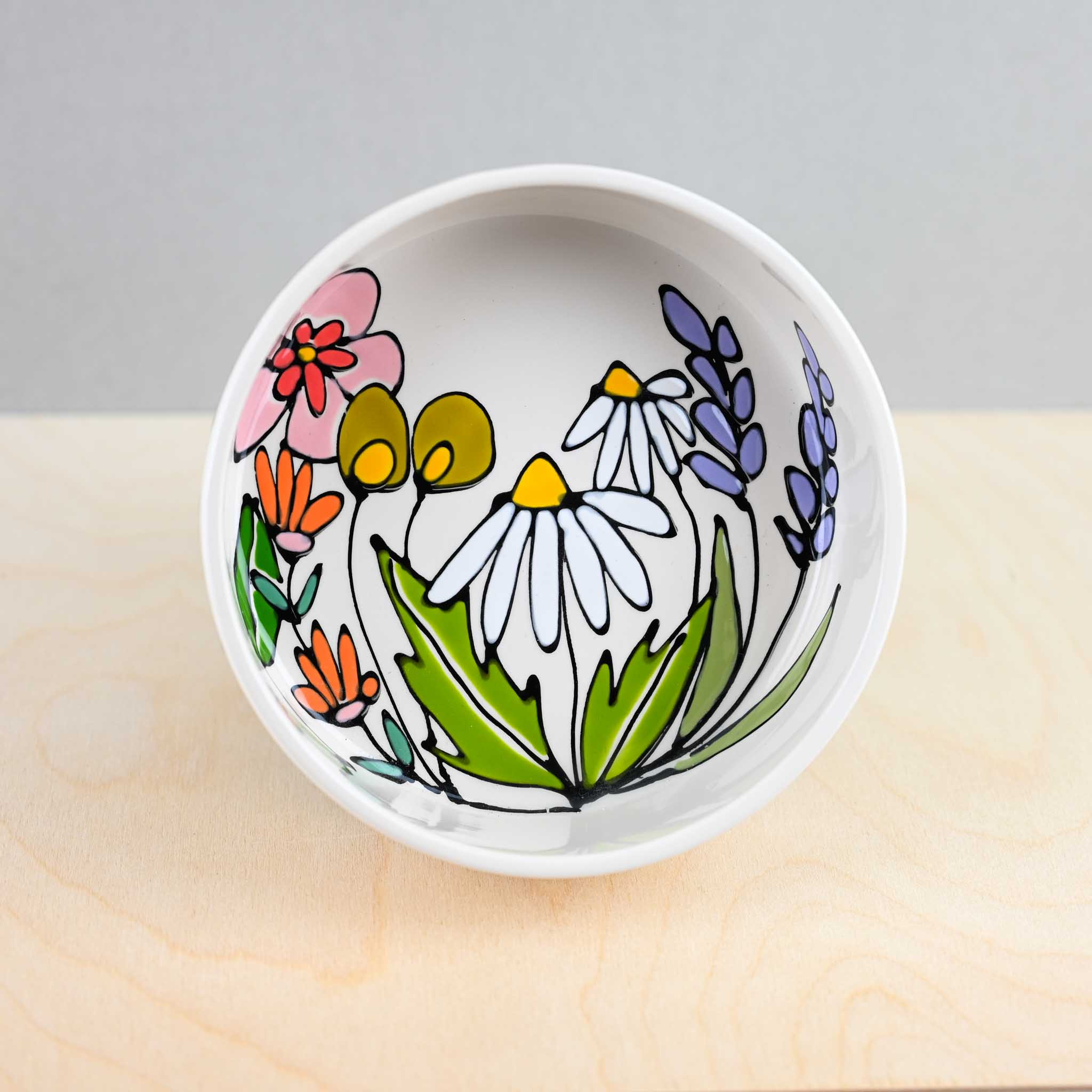 Flower Pet Bowl - Medium - Image 2