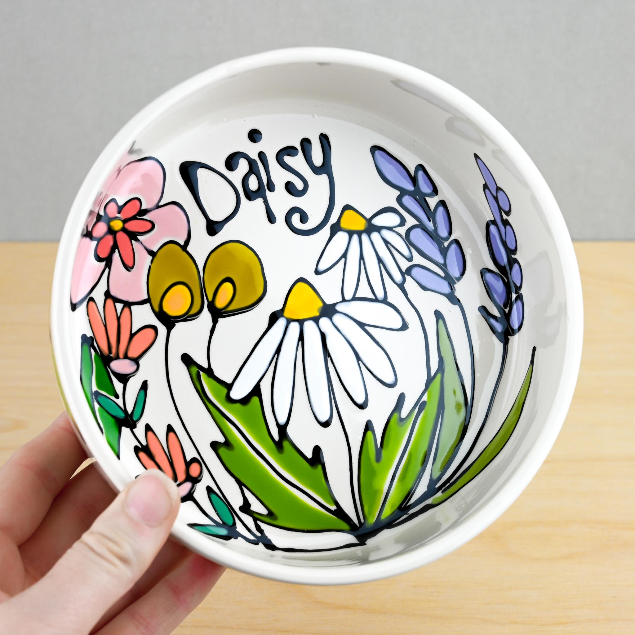 Flower Pet Bowl - Medium - Image 7
