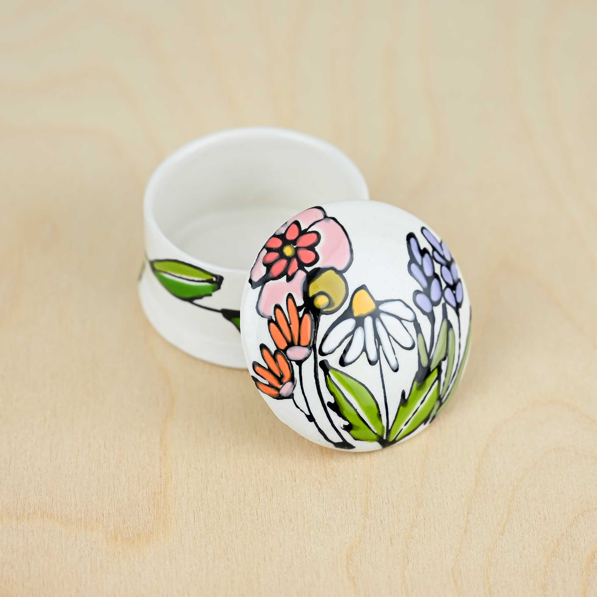 Flower Trinket Box - Small - Image 2