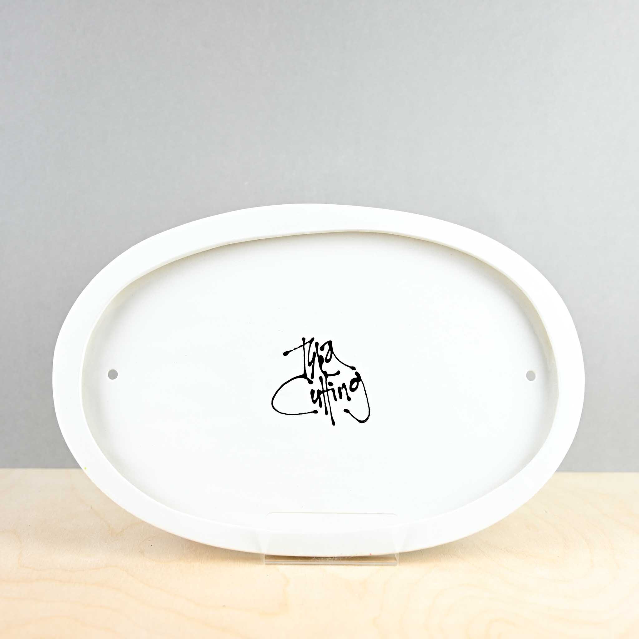 Flower Oval House Plaque - Large - Image 4