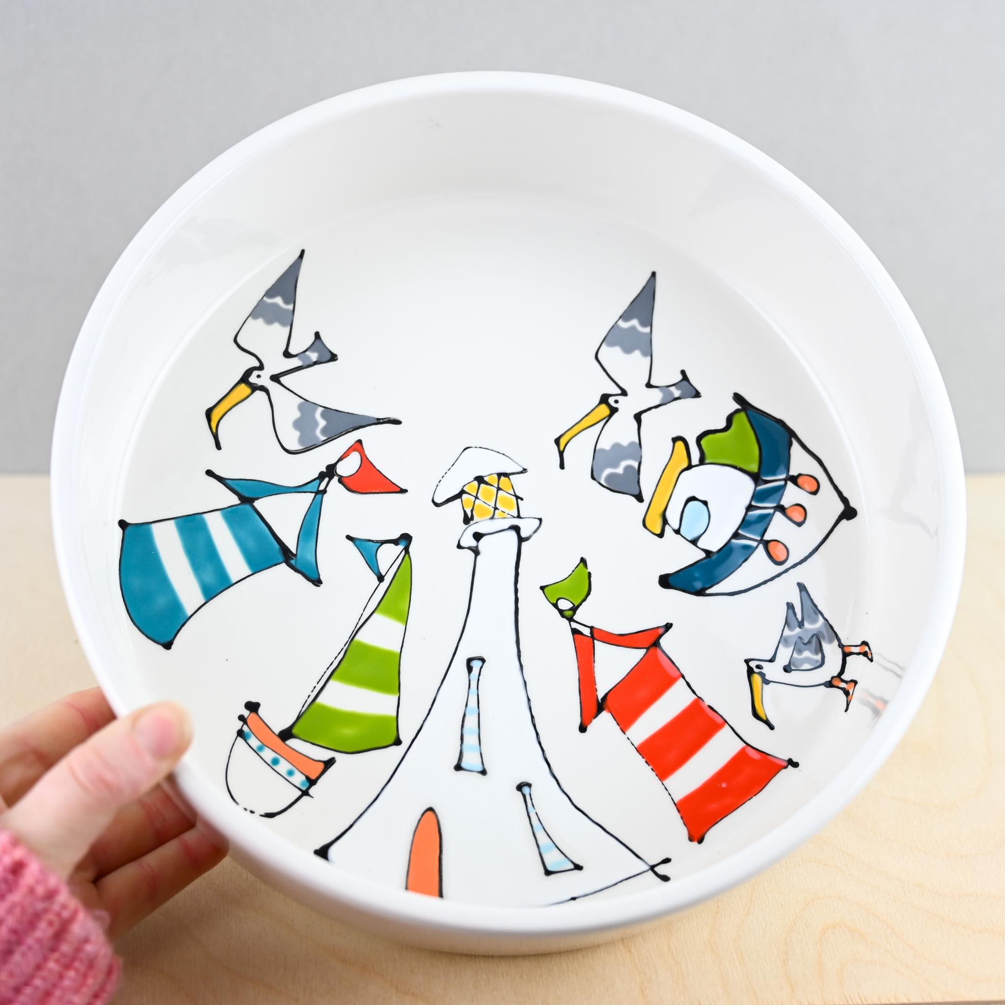 Seaside Pet Bowl - Large - Image 3