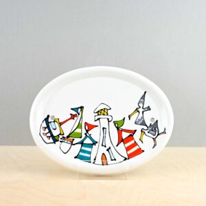 Seaside Oval House Plaque - Medium